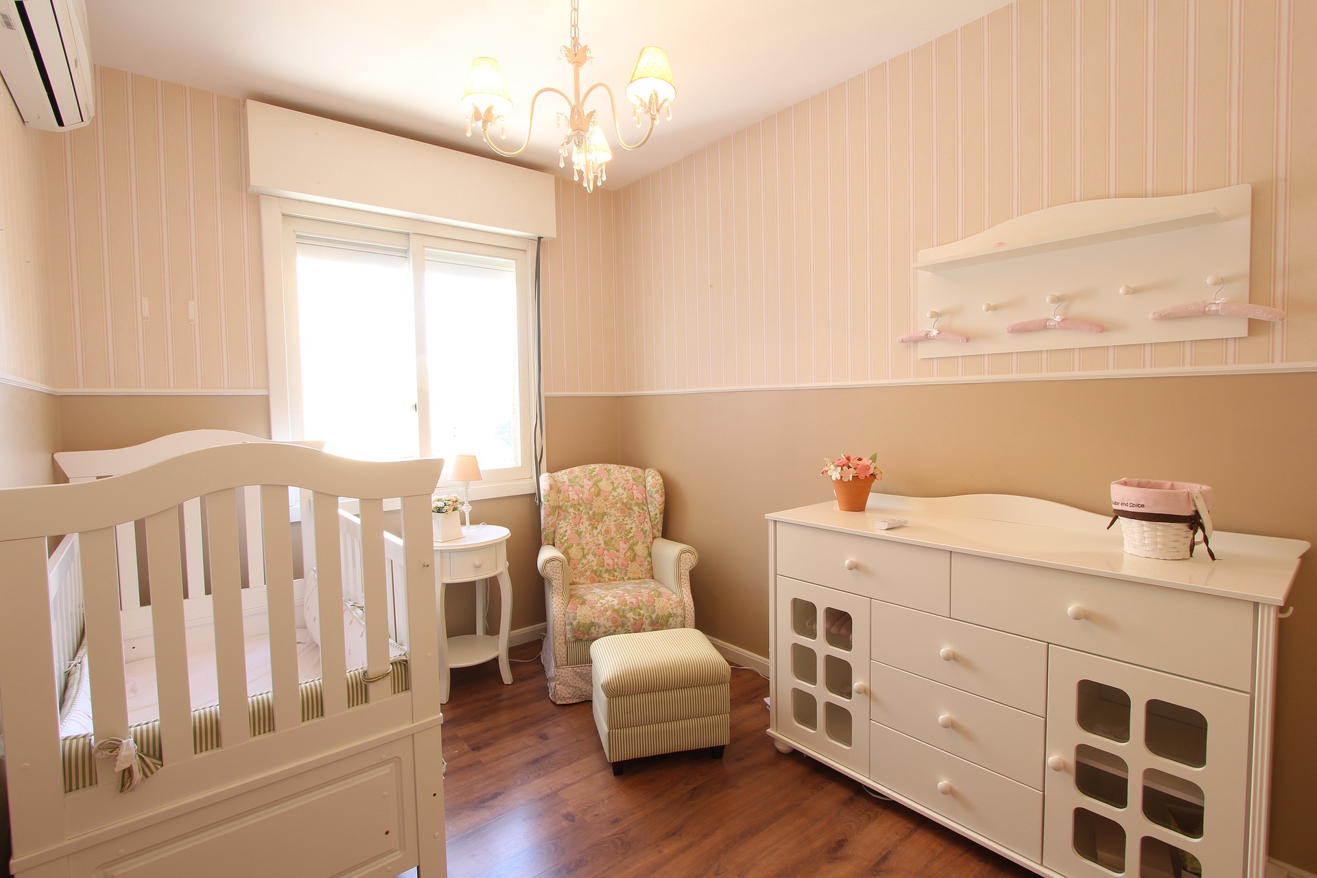 éléments chambre bébé