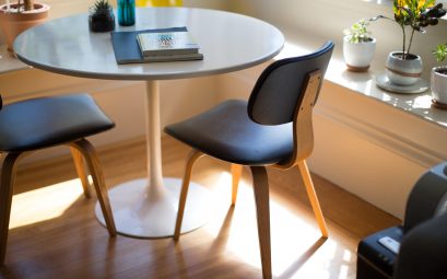 Petite table de salon au style scandinave