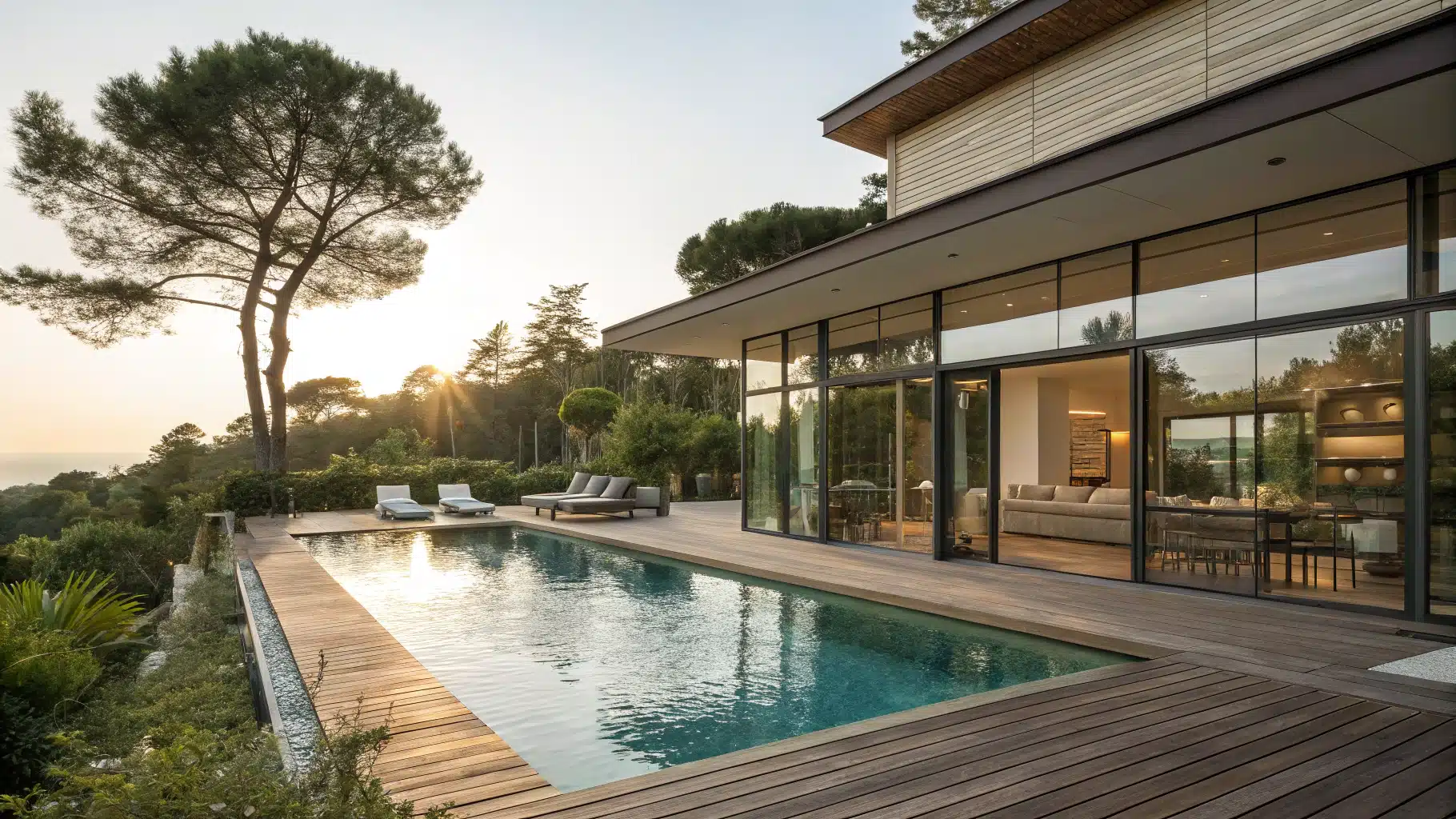 pool house